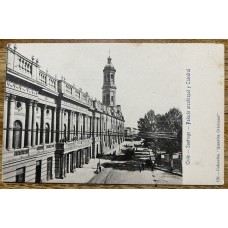 CHILE SANTIAGO ANTIGUA TARJETA POSTAL